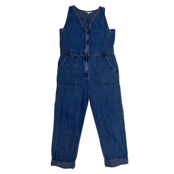 Rachel Comey x Target 100% Cotton Denim Straight Leg Jumpsuit - Picture 2 of 14